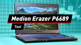 Medion Erazer P6689 im Test GamingNotebook von Aldi [upl. by Barny]