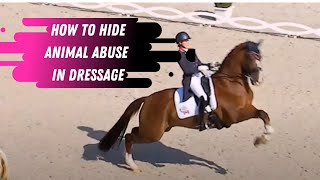 How Dressage Trainers Cover Up The Abuse At The Riding Stable  Real World Examples [upl. by Takashi]