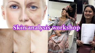 Skin analysis workshop at lakme academy south campus  skincare loveyourself [upl. by Yeloc602]