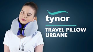 Tynor TRAVEL PILLOW URBANE I94 for neck support during traveling [upl. by Annayoj]