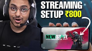 Best Streaming Setup For IOS amp Windows  Mobile Gaming🔥  SouLAman [upl. by Vevay]