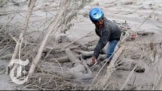 Mount Sinabung Volcano Eruption 2014 Destruction in Indonesia  The New York Times [upl. by Celestina]