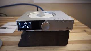 First video of SMSL PL200 MQA CD Player used as transport in my Soundgate 452A3 systemMoon River [upl. by Yreved]