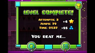 GEOMETRY DASH STORY MADNESS 100 PERCENT HARDEST 4 STAR EVER FLUKE FROM 33 [upl. by Liggitt]