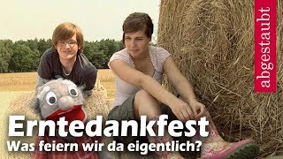 Was wird beim Erntedankfest gefeiert Für Kinder erklärt [upl. by Zawde]