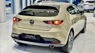 2024 Mazda 3 Skyactiv G  20L Luxury Hatchback  Zircon Sand Exterior and Interior [upl. by Barbie]