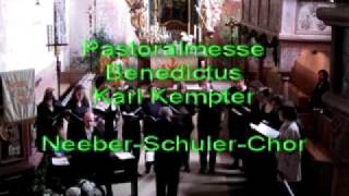 Pastoralmesse Benedictus  Kempter [upl. by Esined]