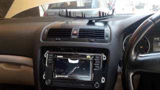 SKODA LAURA TOUCH SCREEN CAR STEREO WITH BLUETOOTH USB AUX from CLASSIC RAMESH NAGAR [upl. by Conn]