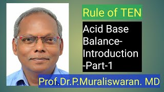 Acid Base Balance IntroPart1Muralis Simplified Biochemistry [upl. by Adnael]