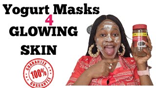 3 Easy steps for Flawless skin with yugurt masks Achieve the celebrity kind of glow [upl. by Yci80]