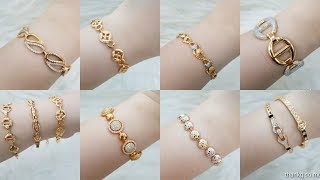 Latest Gold Bracelet Designs [upl. by Aletsirc82]