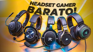 TOP 10 MELHORES Headset Gamer BOM e BARATO Custo Benefício 2024 Áudio e Microfone INCRIVEL [upl. by Inaliak380]