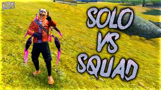 B2K SOLO VS SQUAD FUNNY GAMEPLAY [upl. by Atikin136]