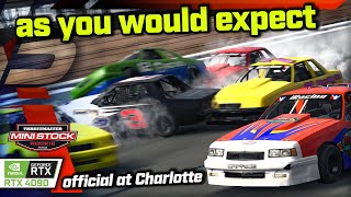 Mini Stocks  Charlotte Motor Speedway  iRacing Gameplay [upl. by Evannia409]