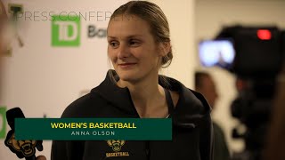 2024 Vermont Basketball Media Day  Anna Olson [upl. by Meggy]