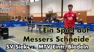 Ein Spiel auf Messers Schneide  Regionalliga Nord 2324  SV Siek vs MTV Eintracht Bledeln [upl. by Soni]