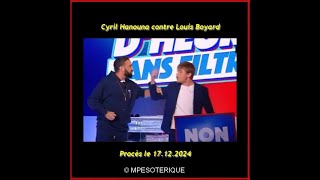 Louis Boyard contre Cyril Hanouna procès le 17122024 va til être condamné 👁️JosieMedium [upl. by Mechelle]