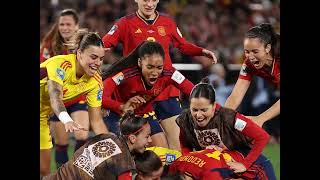 Discurso homenaje a la selección femenina campeona del mundo 2023 [upl. by Yolane682]