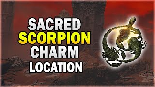 Sacred Scorpion Charm Talisman Location Increase Holy Damage  Elden Ring Guide [upl. by Lardner]