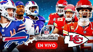 CHIEFS BILLS EN VIVO  NFL PLAYOFFS EN VIVO [upl. by Nerrak141]