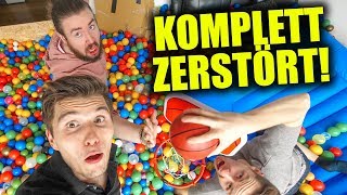 Neuen BASKETBALLKORB komplett zerstört [upl. by Tony]