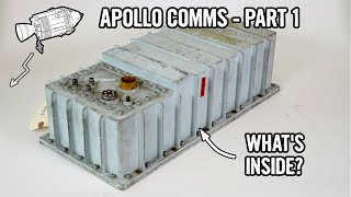 Apollo Comms Part 1 Opening the SBand Transponder and Amplifier [upl. by Arlee]