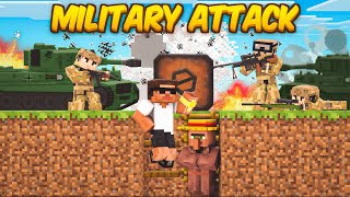 I Created Secure Bunker to Survive Deadly Military Attack 😱 [upl. by Whittaker84]