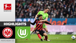 Winless Streak Continues  Eintracht Frankfurt  VfL Wolfsburg 22  Highlights  Bundesliga 202324 [upl. by Andryc]