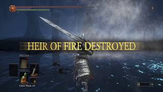 DARK SOULS™ III Darkeater Midir Lothric Knight Greatsword [upl. by Kolk]