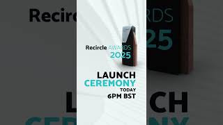 The 2025 Recircle Awards Kicks Off in 3 Hours  Recircle Awards 2025 [upl. by Ydnak]