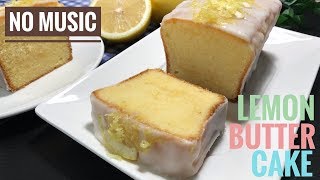 How To Bake Lemon Butter Pound Cake  Cooking ASMR [upl. by Jimmie]