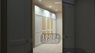 Classical Oseries Wardrobes  Trending Wardrobes In 2024  Modular Interiors  Aristo India [upl. by Talmud]