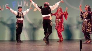 Hacettepe University Children Folk Dance GroupTurkey folkdanceBrave warrior dance [upl. by Idnor]