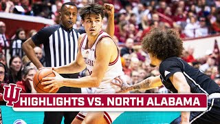 North Alabama at Indiana  Highlights  Big Ten Mens Basketball  Dec 21 2023 [upl. by Sammons]