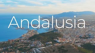 Beautiful aerial views of Andalusia Spain 2024 [upl. by Gilligan]