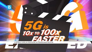 U Mobile dipilih penyedia 5G rangkaian kedua [upl. by Tamarah]