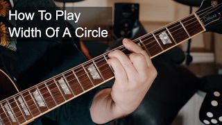 Width of a Circle Bowie Guitar Lesson [upl. by Betsy]