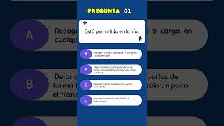 Simulacro Examen de reglas MTC  Pregunta 01 [upl. by Neyrb489]