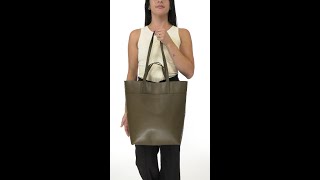 Madewell The Essential Tote in Leather SKU 9910033 [upl. by Eemaj]