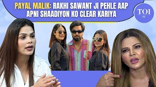 Payal Malik On Rakhi Sawant blasts Shivani Kumari Armaan Maliks Child Marriage amp Kritika Malik [upl. by Notsgnik]