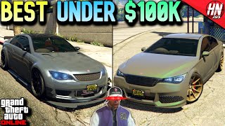 Top 10 BEST CARS For UNDER 100000 In GTA Online [upl. by Adrell]