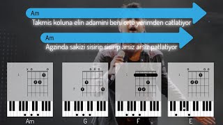 SIMARIK  TARKAN  KISS KISS  CHORDS  LYRICS  GUITAR  PIANO  KEYBOARD  BASS [upl. by Nwahsyd780]