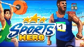 Sports Hero Game By cherrypick games Gameplay iOSAndroid Video [upl. by Lundeen]