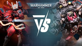 Tau Empire Vs Orks 2000pts Warhammer 40K Battle Report [upl. by Darnoc826]