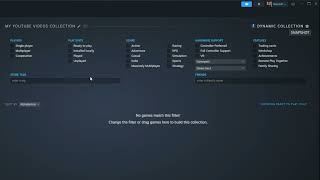 How to Create Steam Game Collections Normal vs Dynamic [upl. by Hauge]