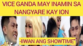 VICE GANDA MAY INAMIN SA NANGYARE KAY ION PEREZ [upl. by Honniball580]