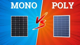 Mono Vs Poly Best Solar Panel Type Compared [upl. by Eeryk]