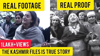 The kashmir files reel vs real part 2 with proof real videos footages scenes IAmBuddha [upl. by Almeria]