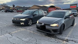 Mk8 GTI stage 1 manual vs mk7 golf r stage 1 manual [upl. by Nidak]