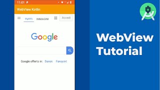 How to create a WebView in Android Studio Tutorial Kotlin 2020 [upl. by Eelana]